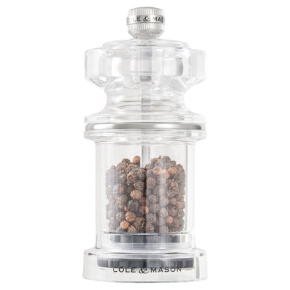 Cole & Mason 675 Acrylic Pepper Mill 540x118mm (Colour: Clear. 540x540x118mm) • PAS-JC336