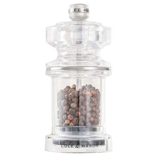 Cole & Mason 675 Acrylic Pepper Mill 540x118mm (Colour: Clear. 540x540x118mm) • PAS-JC336