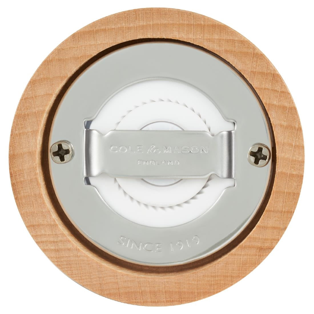 Cole & Mason Hoxton Salt Mill Natural Beechwood 104mm • PAS-JC337