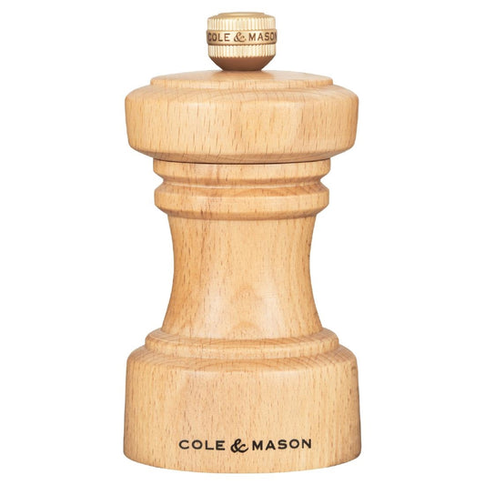 Cole & Mason Hoxton Pepper Mill Natural Beechwood 104mm • PAS-JC338