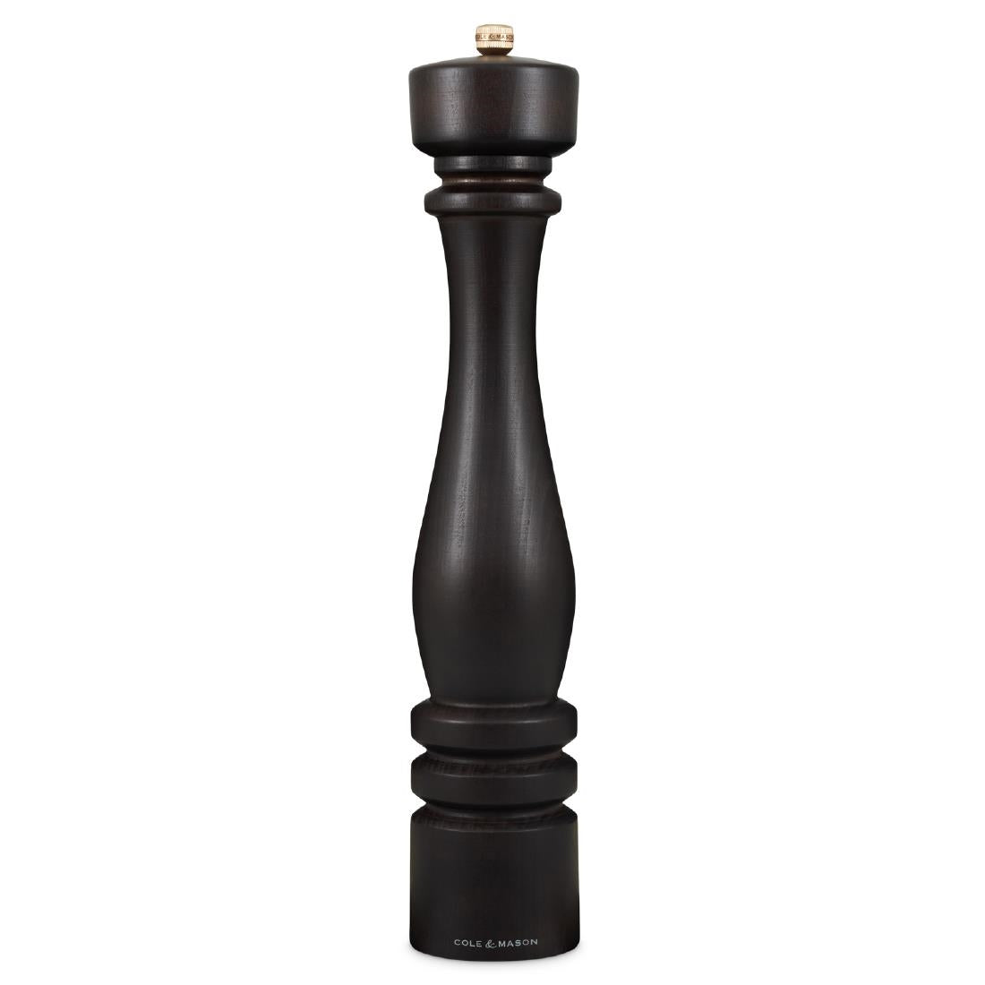 Cole & Mason London Pepper Mill Chocolate Wood 400mm • PAS-JC339