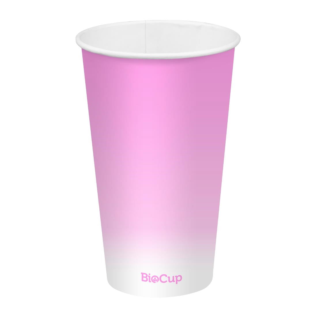 BioPak Cold Paper Biocups Coloured 500ml/90mm (1000 Pack) • PAS-JC343