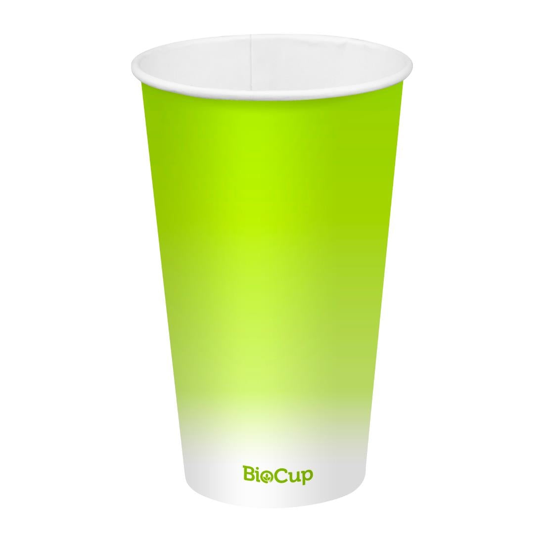 BioPak Cold Paper Biocups Coloured 500ml/90mm (1000 Pack) • PAS-JC343