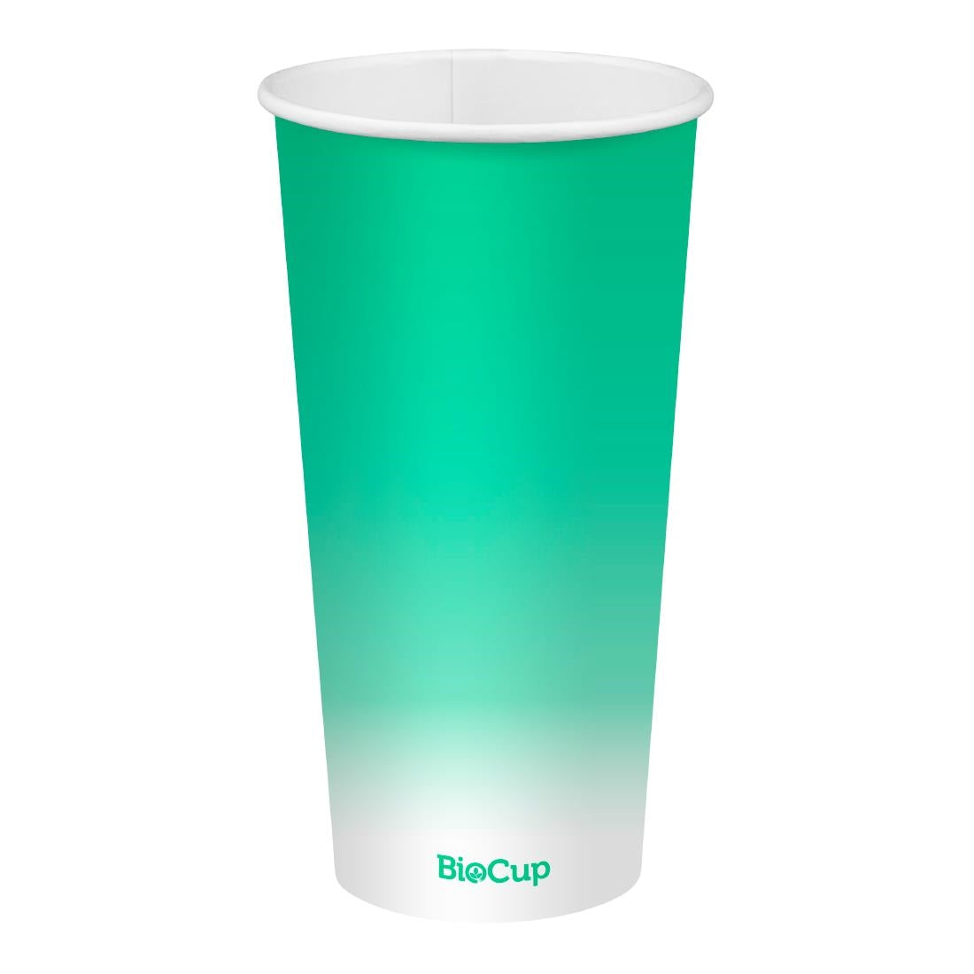 BioPak Cold Paper Biocups Coloured 600ml/90mm (1000 Pack) • PAS-JC344