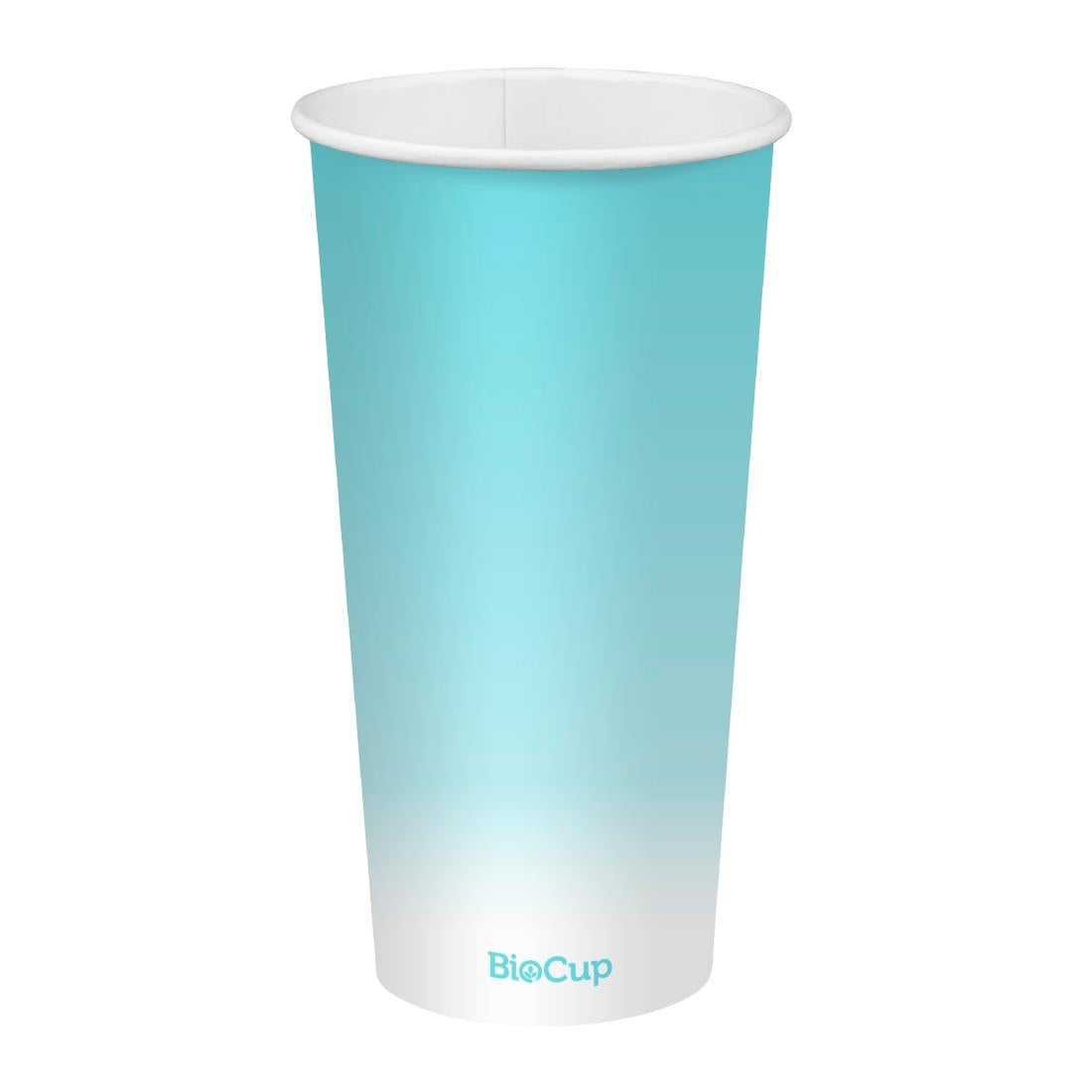 BioPak Cold Paper Biocups Coloured 600ml/90mm (1000 Pack) • PAS-JC344