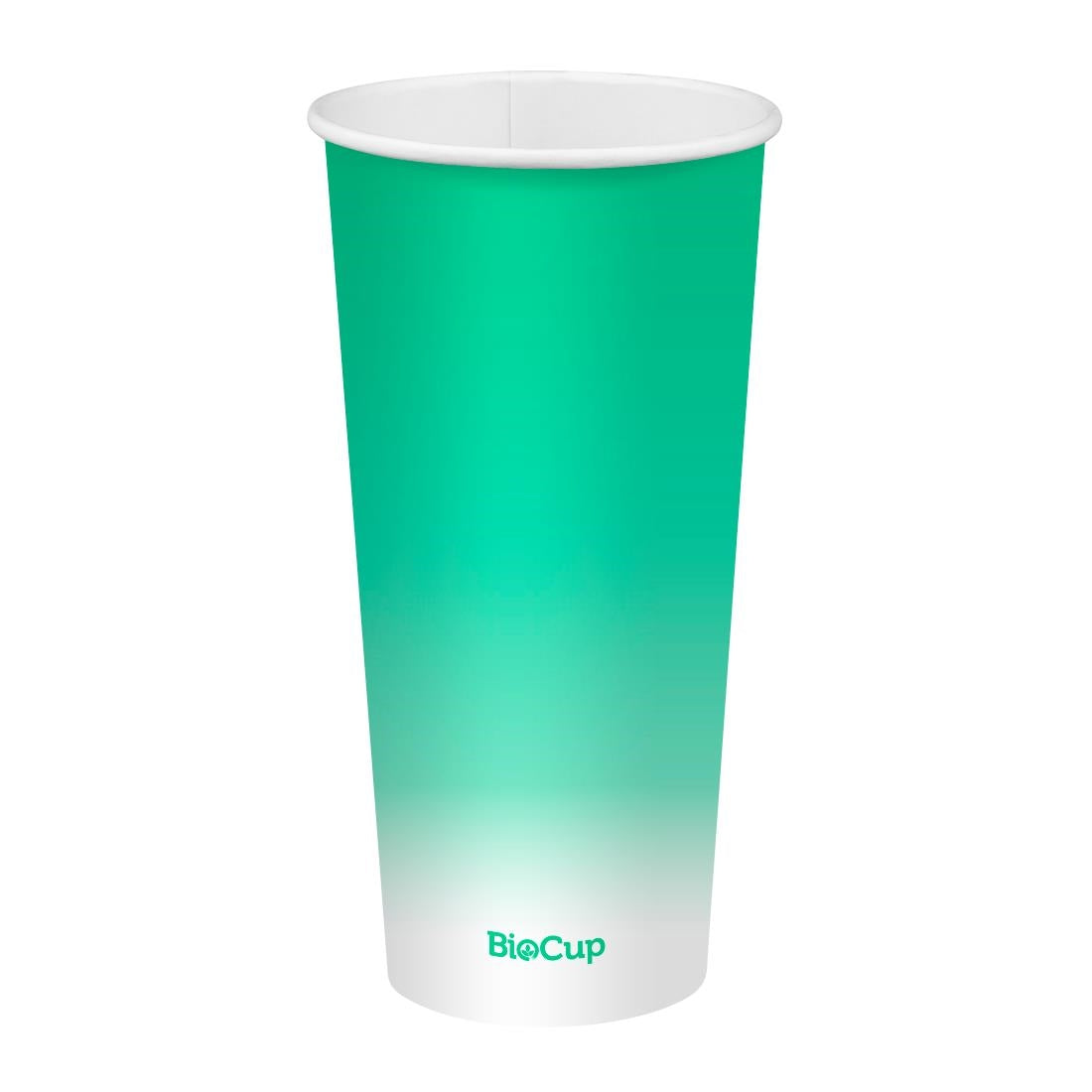 BioPak Cold Paper Biocups Coloured 650ml/90mm (1000 Pack) • PAS-JC345