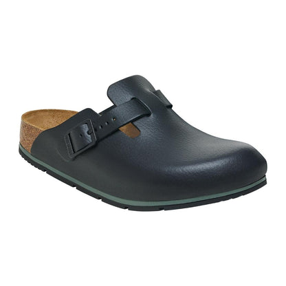 Birkenstock Boston Pro PU Natural Leather Black 38 • PAS-JC426-38