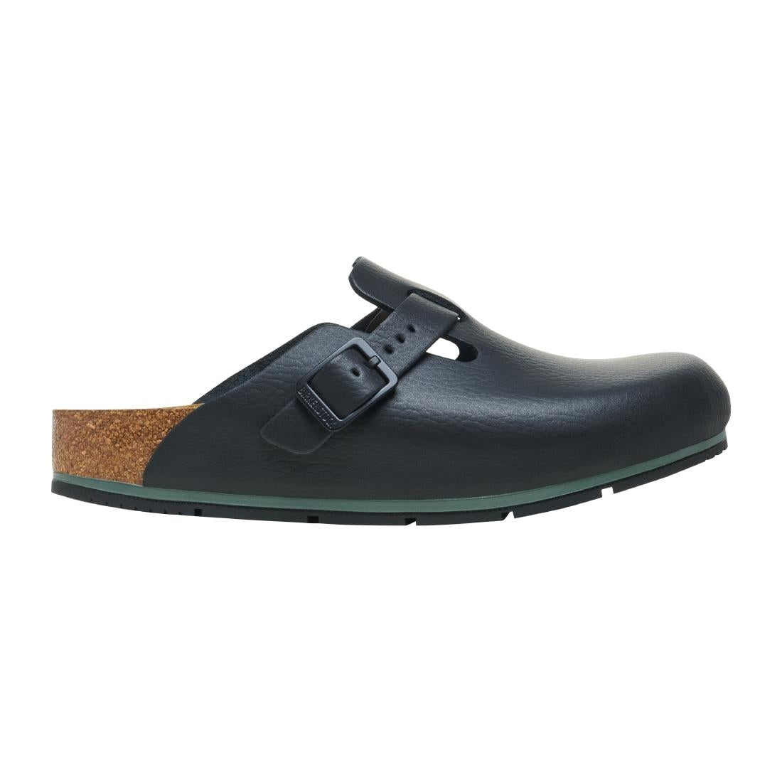 Birkenstock Boston Pro PU Natural Leather Black 38 • PAS-JC426-38