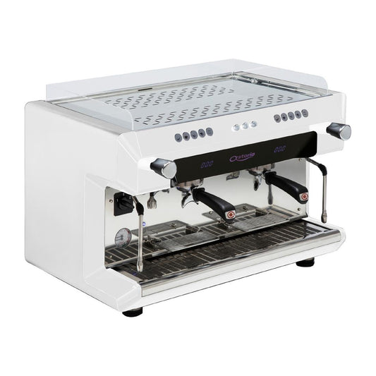 Astoria Core200 2 Group Coffee Machine White • PAS-JC451