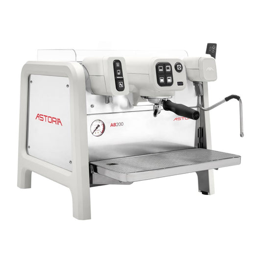 Astoria AB200 1 Group Coffee Machine White • PAS-JC462