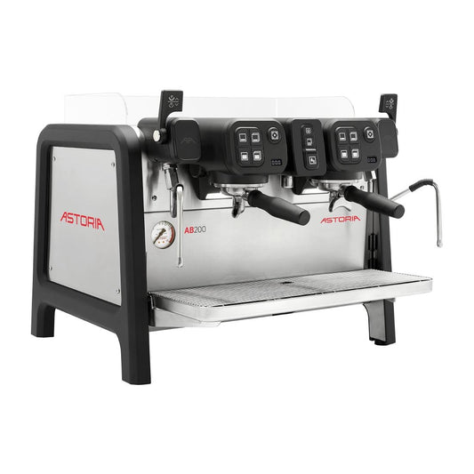 Astoria AB200 Compact 2 group Coffee Machine Black • PAS-JC463