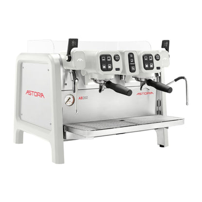 Astoria AB200 Compact 2 group Coffee Machine White • PAS-JC464