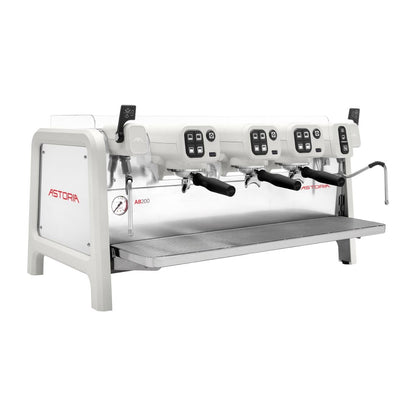 Astoria AB200 3 group Coffee Machine White • PAS-JC468
