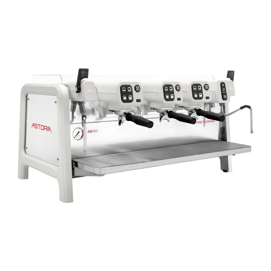 Astoria AB200 3 group Coffee Machine White • PAS-JC468