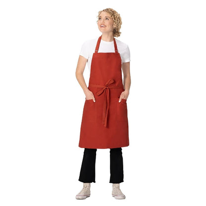 Chef Works Lockharte Bib Apron Rust • PAS-JC488