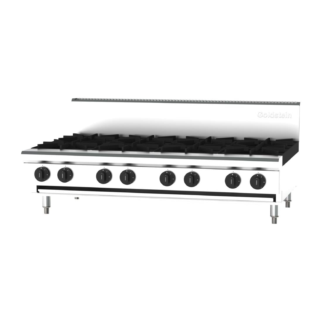 Goldstein 8 Burner Gas Cooktop Natural Gas • PAS-JD522-N