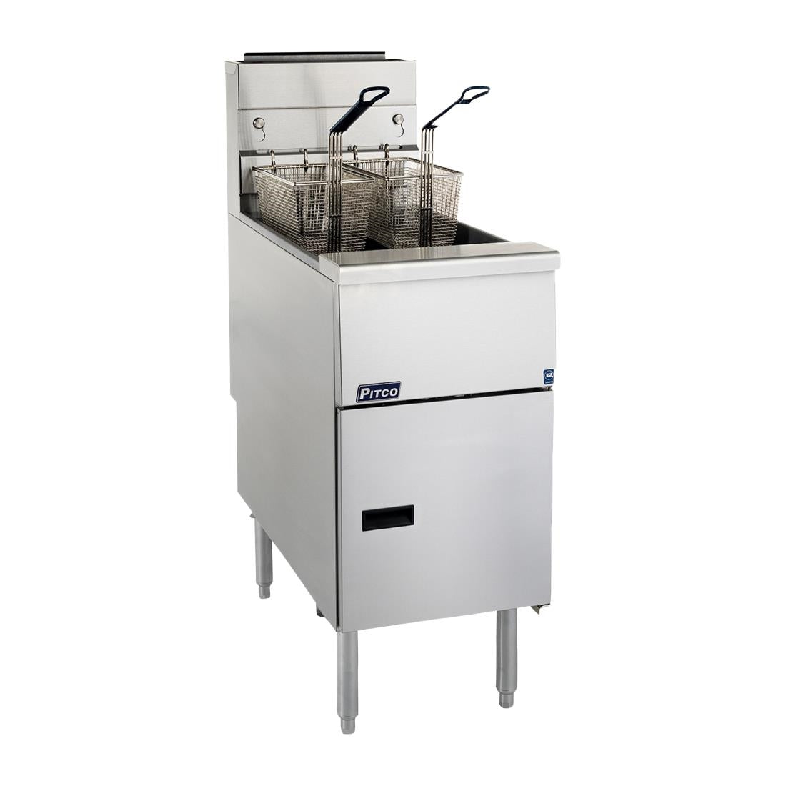 Pitco High Production 2 Basket Single Economy Fryer - 23Ltr • PAS-P_HU532