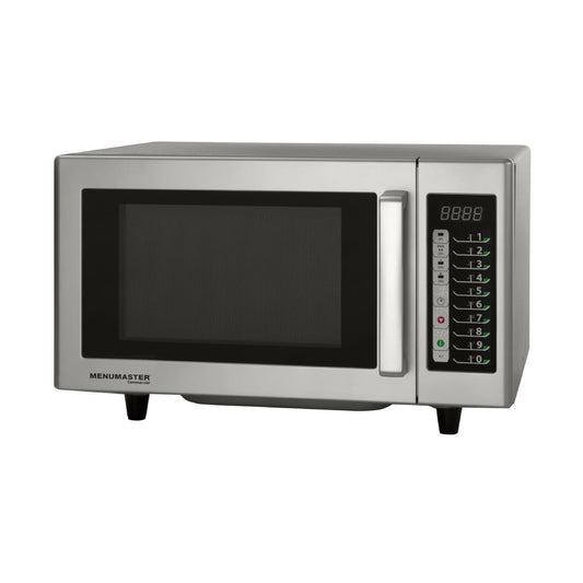 Menumaster RMS510TSAA Light Duty Microwave Oven S/ S Interior 1000W 23Ltrs • PAS-JD642