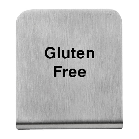 Trenton Gluten Free Buffet Sign Stainless Steel • PAS-JD692