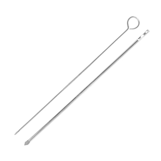 Trenton Flat Skewers -Stainless Steel - 150mm (12 Pack) (Stainless Steel | 150mm | Pack of 12) • PAS-JD699