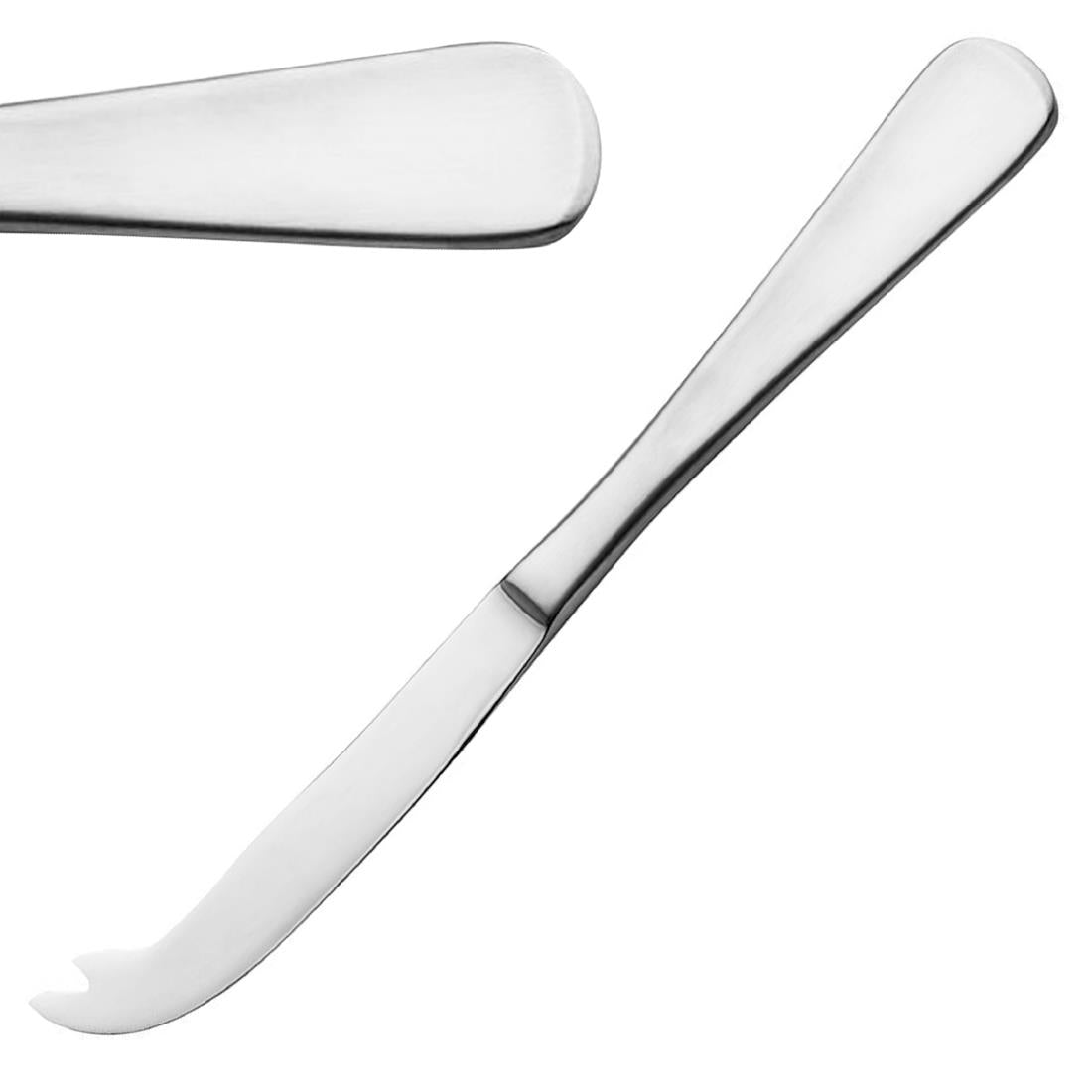 Trenton Rome Cheese Knife Solid Handle (12 Pack) (Stainless Steel | Solid Handle | Pack of 12) • PAS-JD705