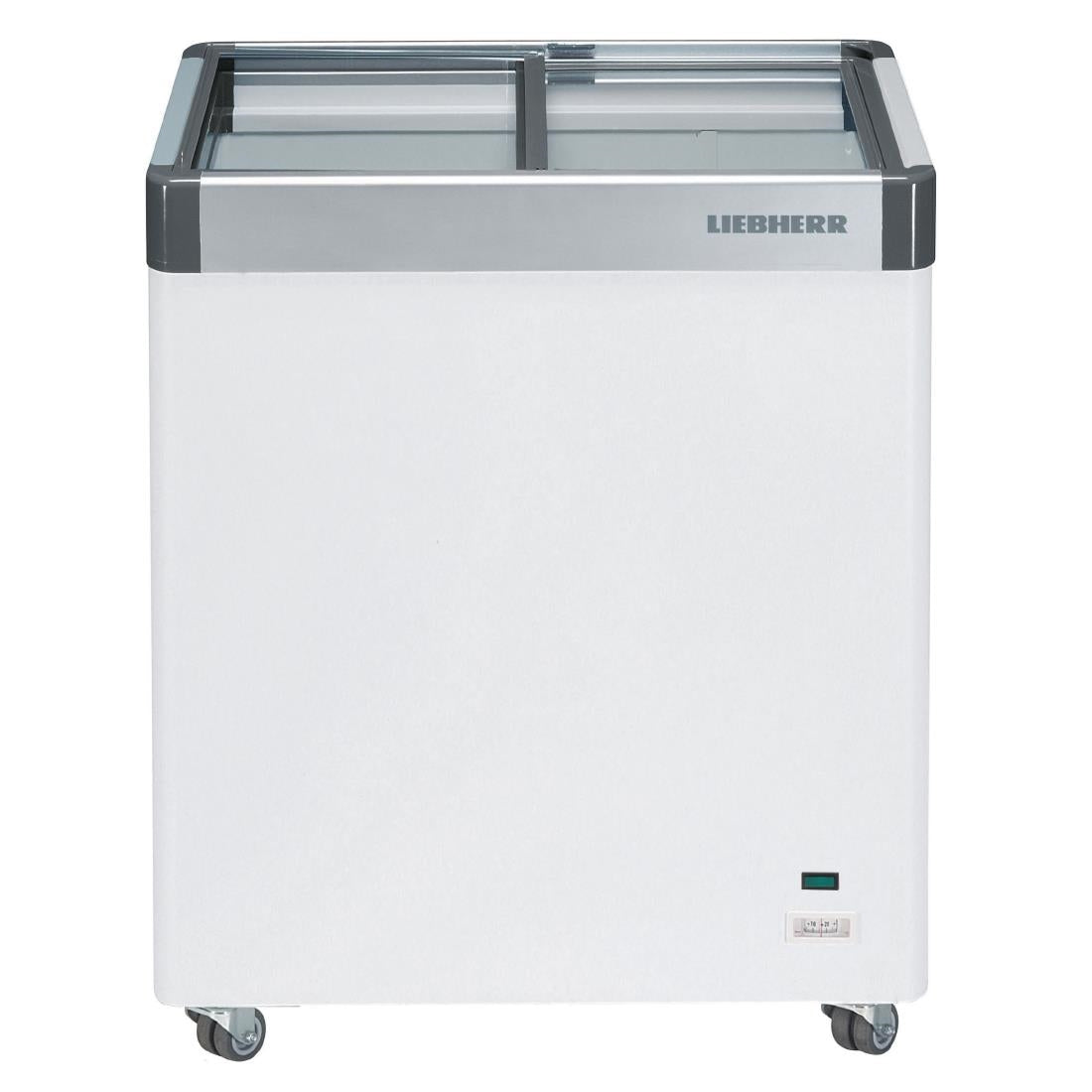 Liebherr EFE1152 Flat Glass Lid Chest Freezer with 3 Baskets 107Ltr • PAS-JD717