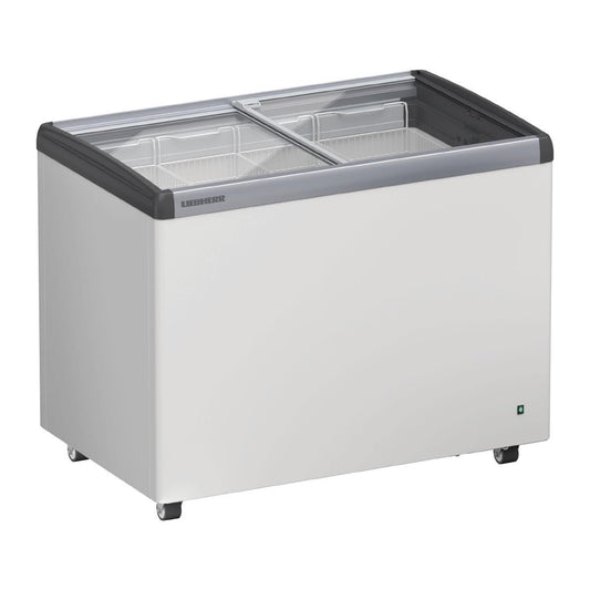 Liebherr Flat Glass Lid Chest Freezer with 4 baskets - 294Ltr • PAS-JD718