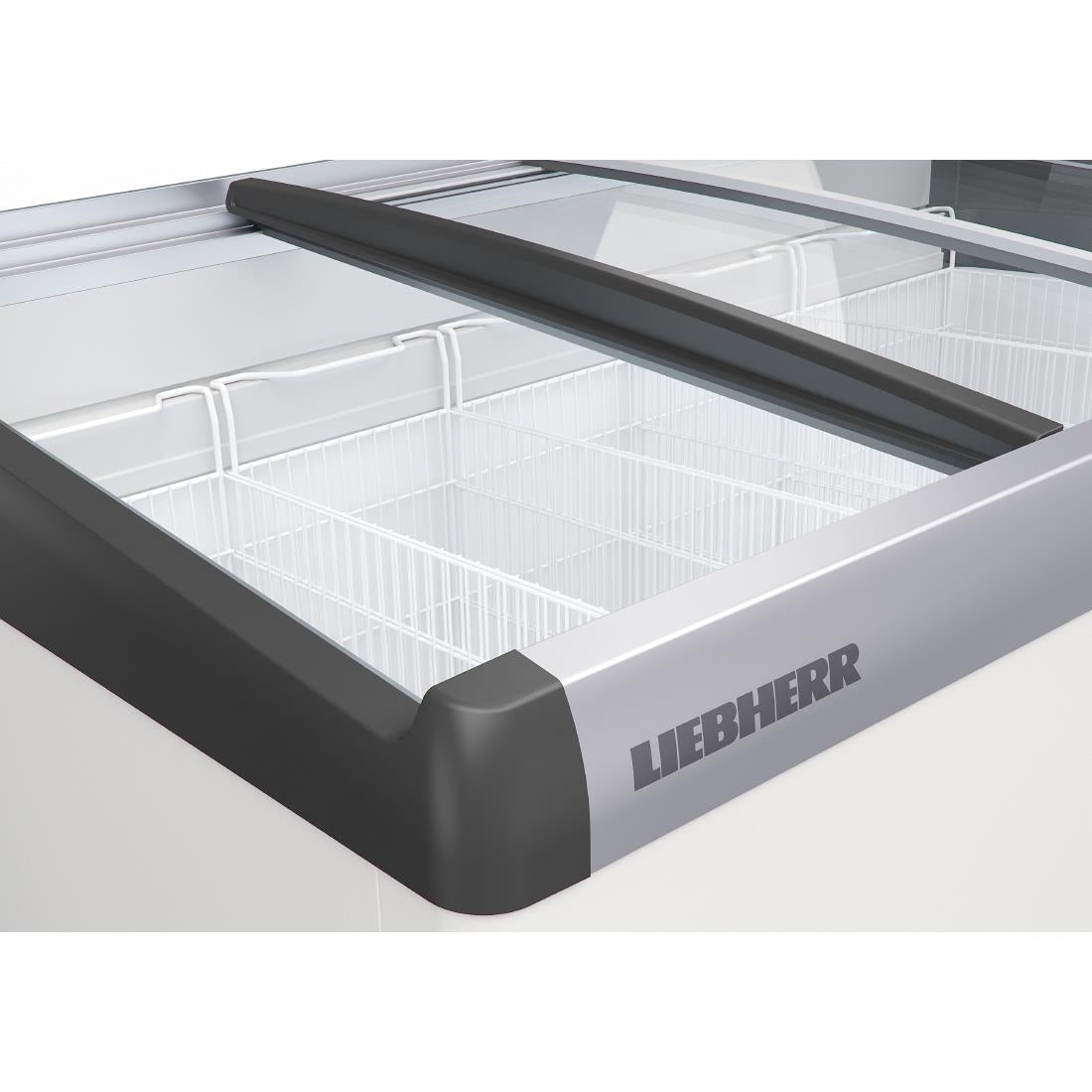 Liebherr EFE3052 Flat Glass Lid Chest Freezer with 4 Baskets 294Ltr • PAS-JD718