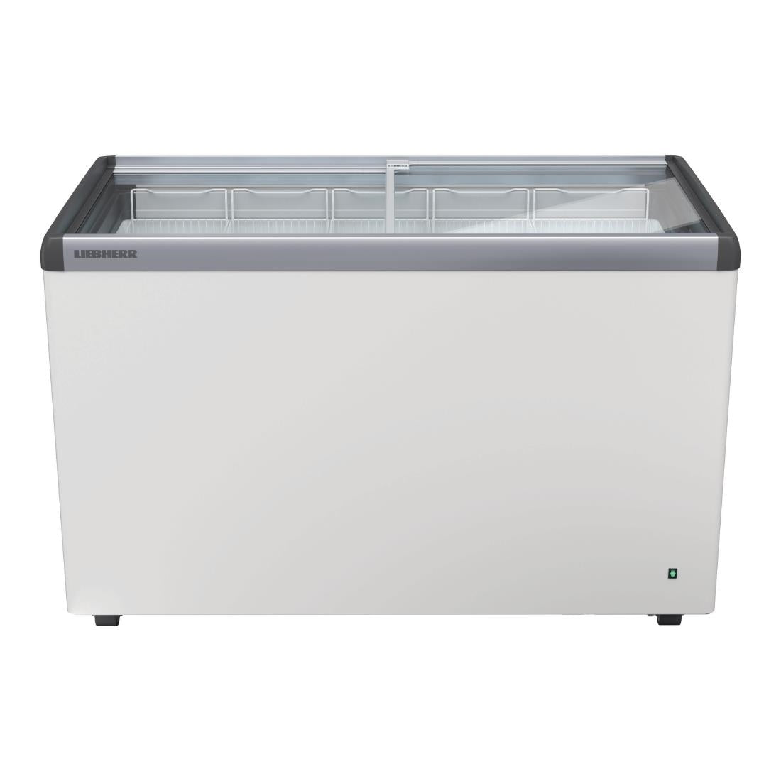 Liebherr EFE3852 Flat Glass Lid Chest Freezer with 5 Baskets 369Ltr • PAS-JD719