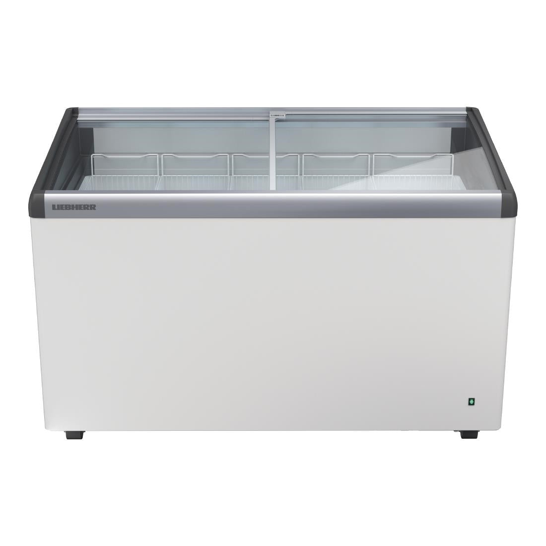 Liebherr EFI3553 Curved Glass Lid Chest Freezer with 5 Baskets 354Ltr • PAS-JD723