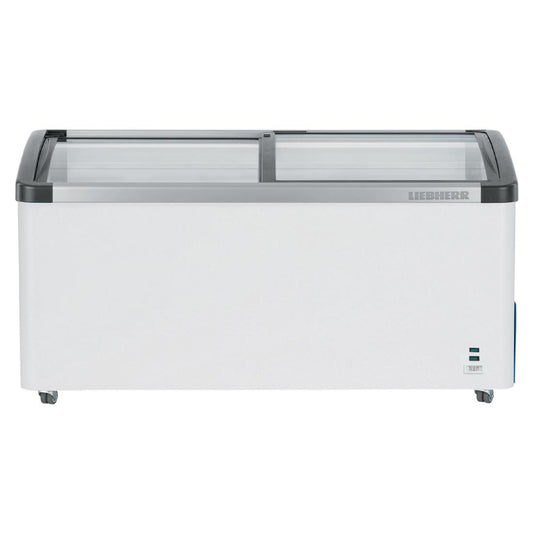 Liebherr Curved Glass Lid Chest Freezer with 7 Baskets 499Ltr • PAS-JD724