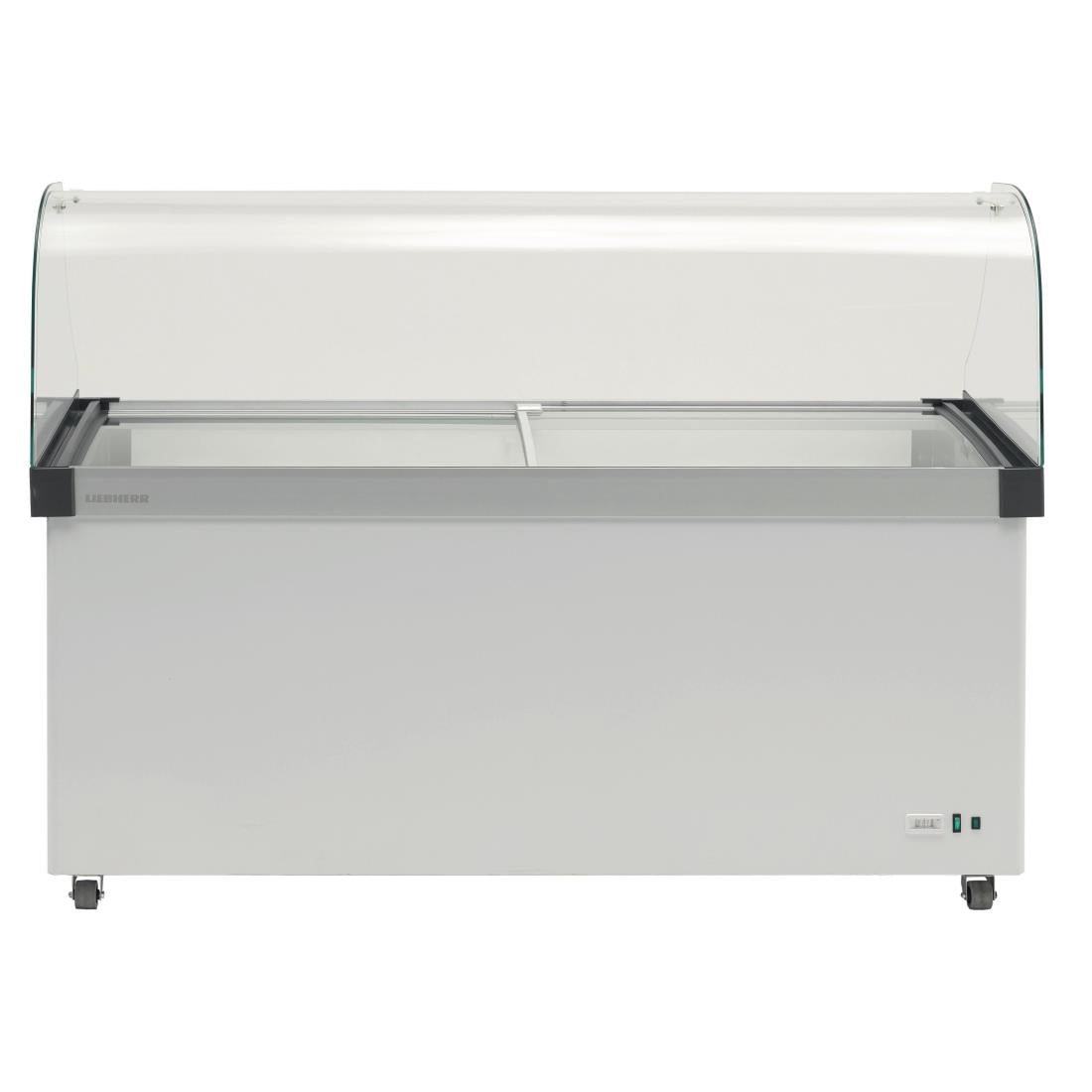 Liebherr EFI4853 Gelato Freezer with Glass Canopy and 12x5Ltr Gelato Tubs • PAS-JD726