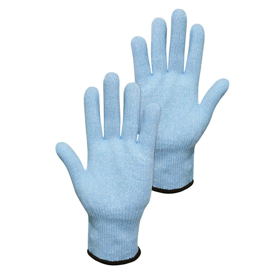 Bastion HPPE/Glass Fibre Cut 5 Liner Gloves Blue Size 8 Pair • PAS-JD728-M
