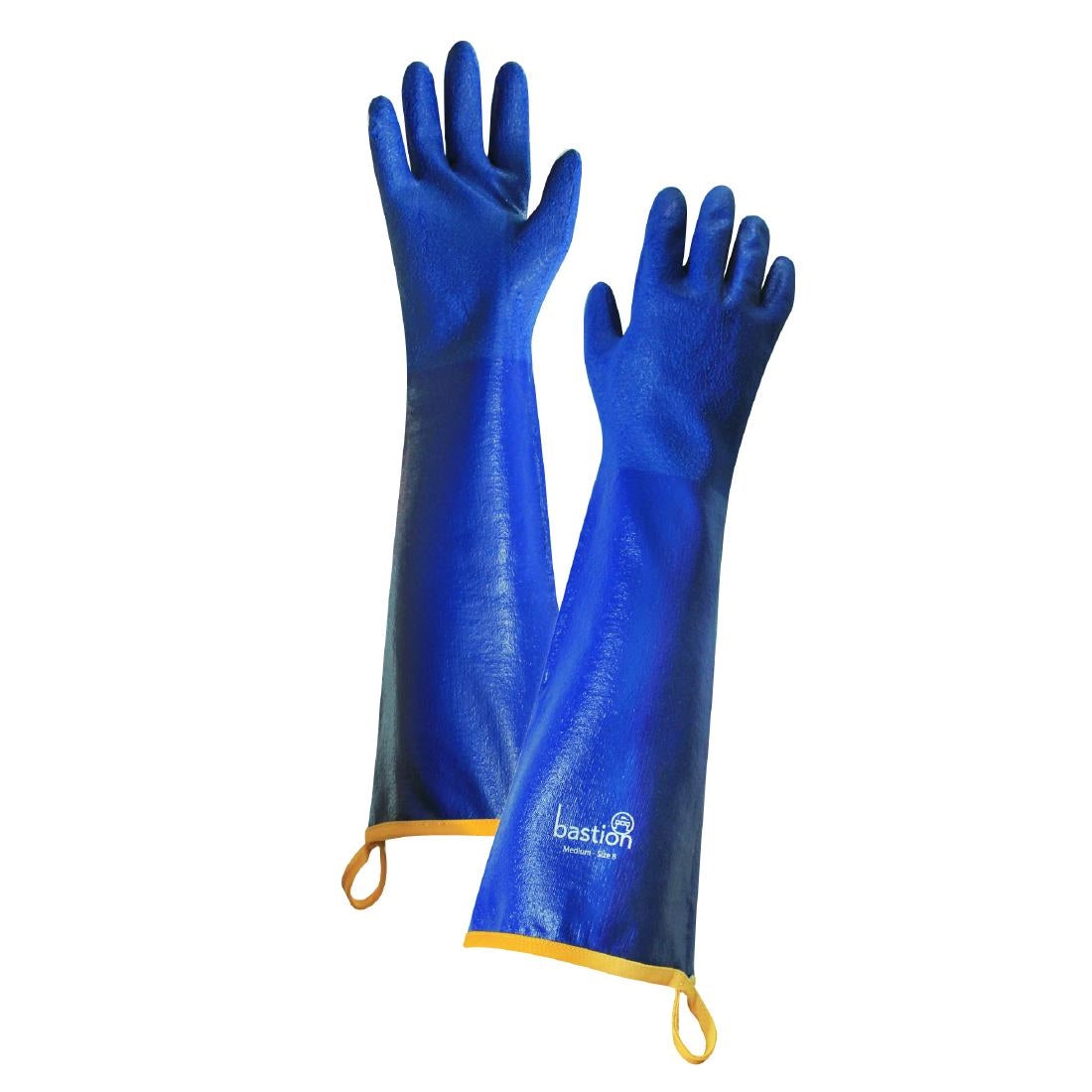 Bastion Almada Nitrile Gloves Rough Grip -Blue - Pair • PAS-P_JD729