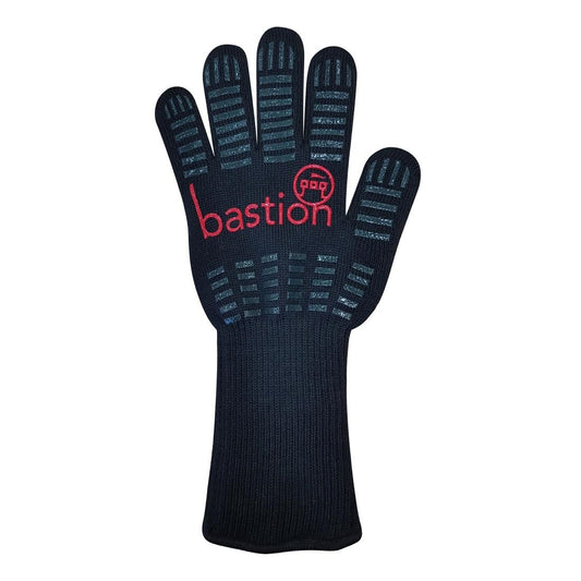 Bastion Zamora Heat Resistant Nomex Gloves Silicone Grip - One Size - Pair • PAS-JD730