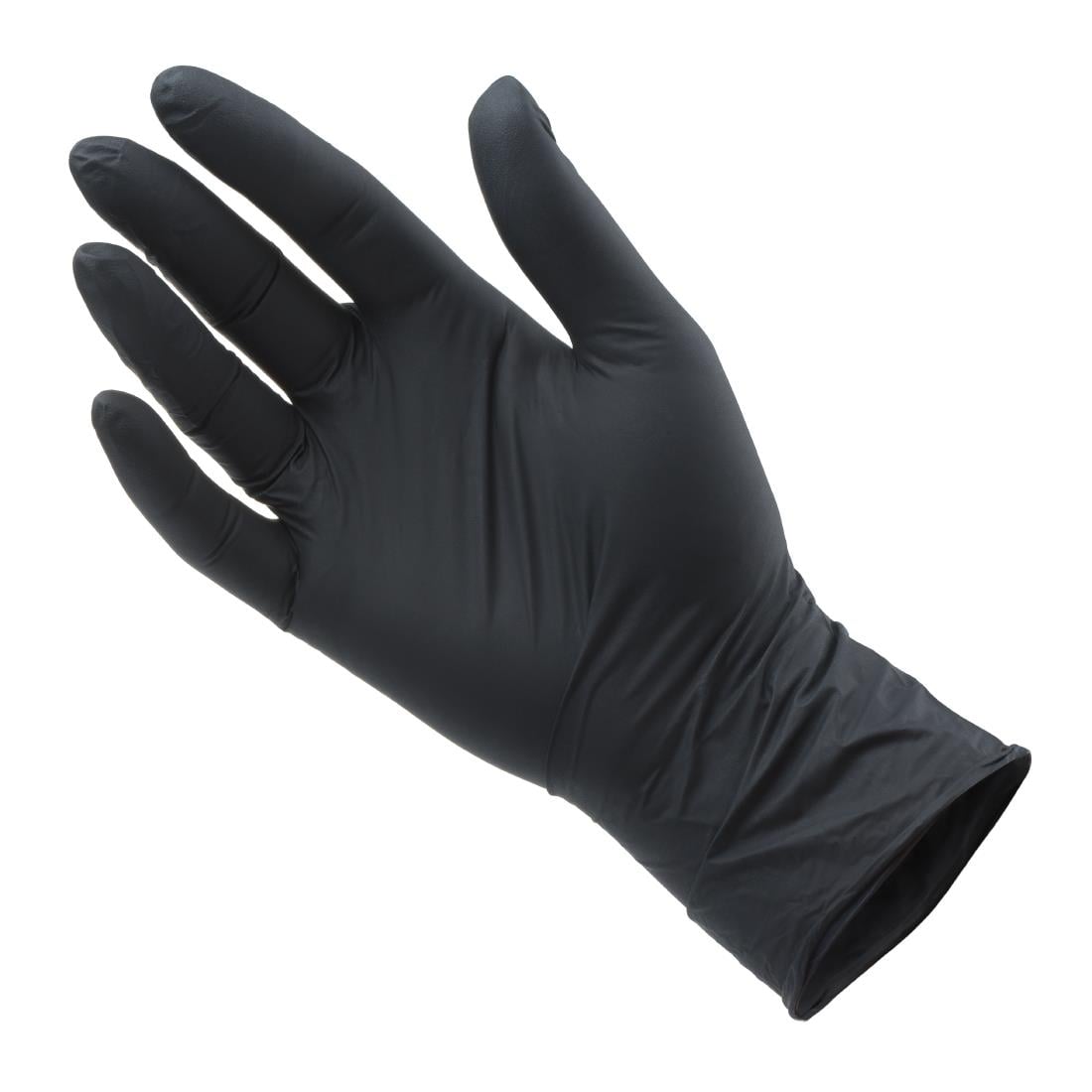 Bastion Progenics Nitrile Ultra Soft Powder Free Gloves Black M (Pack 250) • PAS-JD734-M