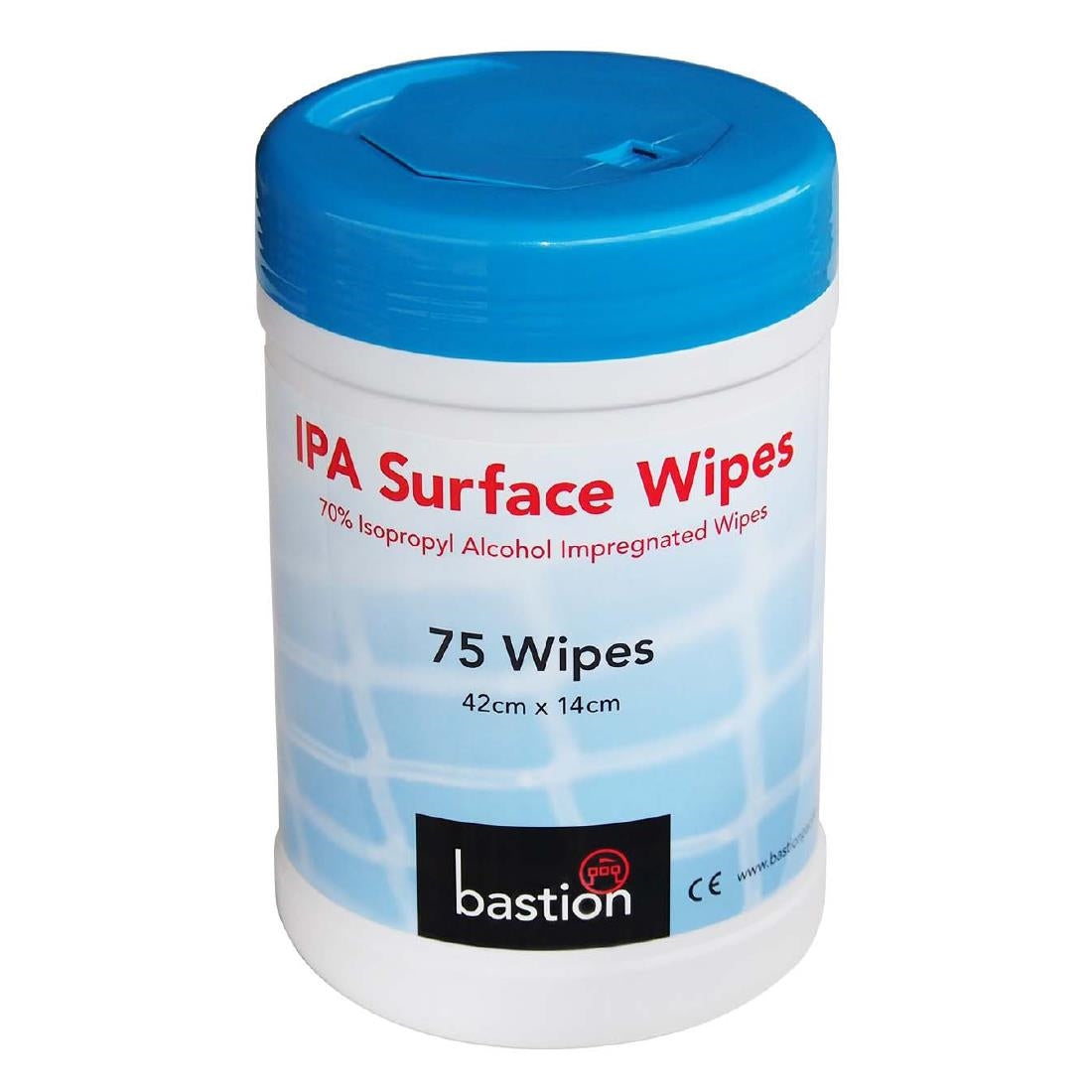 Bastion IPA Surface Wipes 420x140mm (75 Pack) (420x140mm | Pack 75) • PAS-JD737