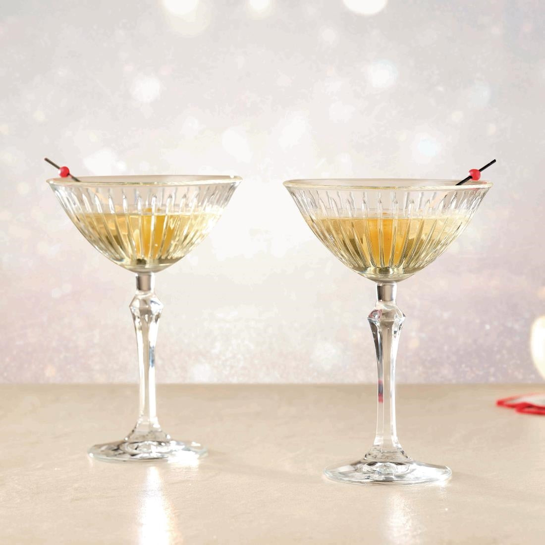 Pasabache Joy Soda Lime Martini Glasses 230ml (8 Pack) • PAS-JD741