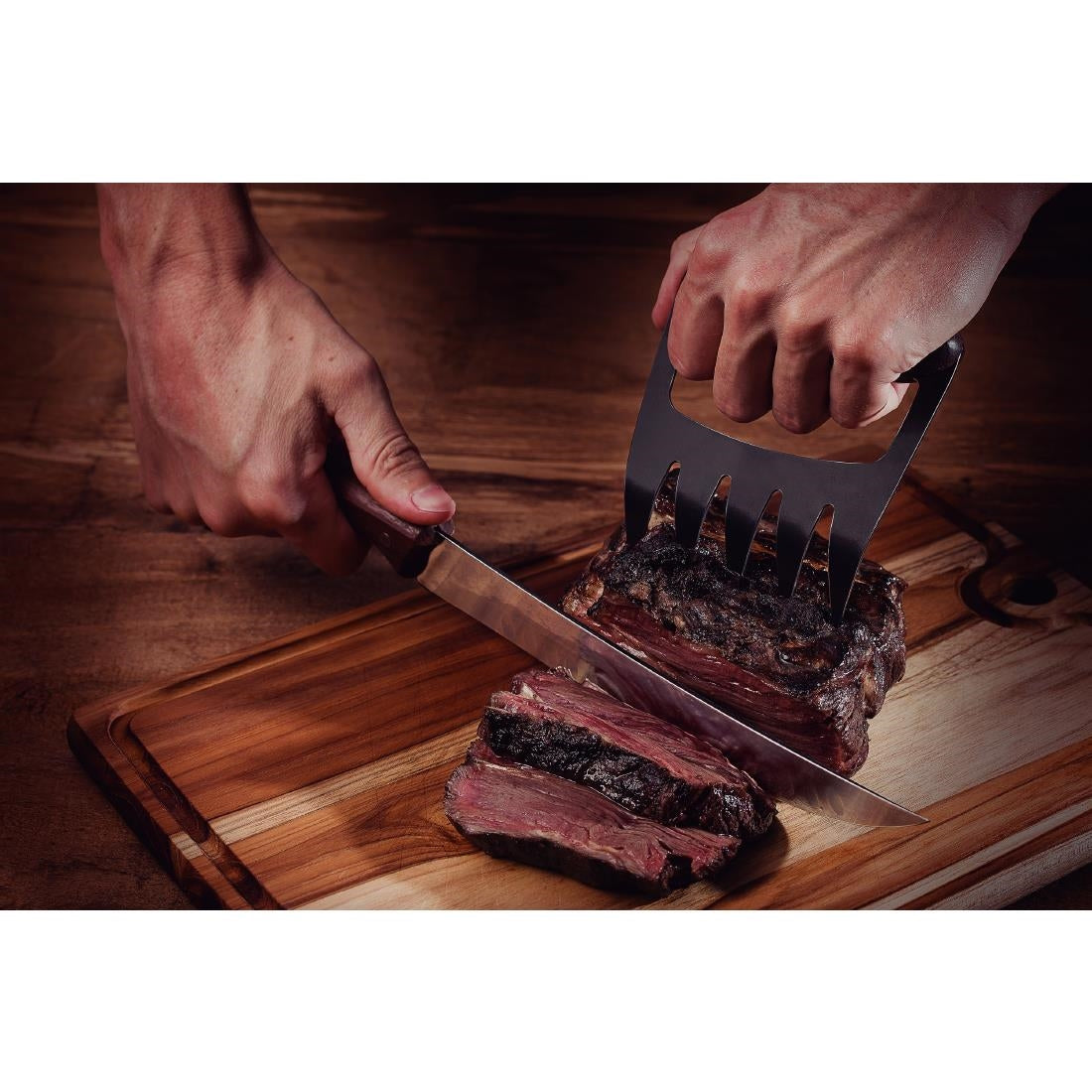 Tramontina Churrasco Barbecue Meat Claw Black • PAS-JD758