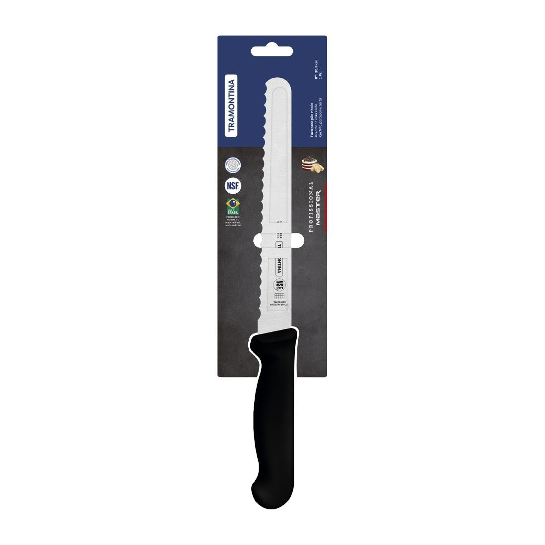 Tramontina Professional Master Bread/Pastry Knife 200mm • PAS-JD824
