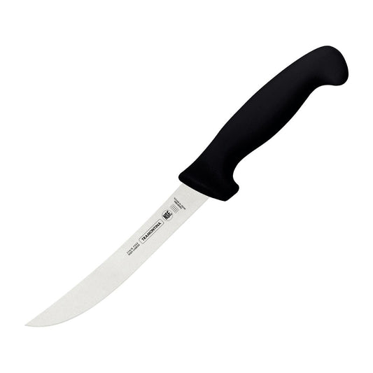 Tramontina Professional Master Black Boning Knife Curved 150mm • PAS-JD826