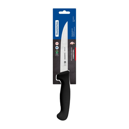 Tramontina Professional Master Black Boning Knife Straight 150mm • PAS-JD828