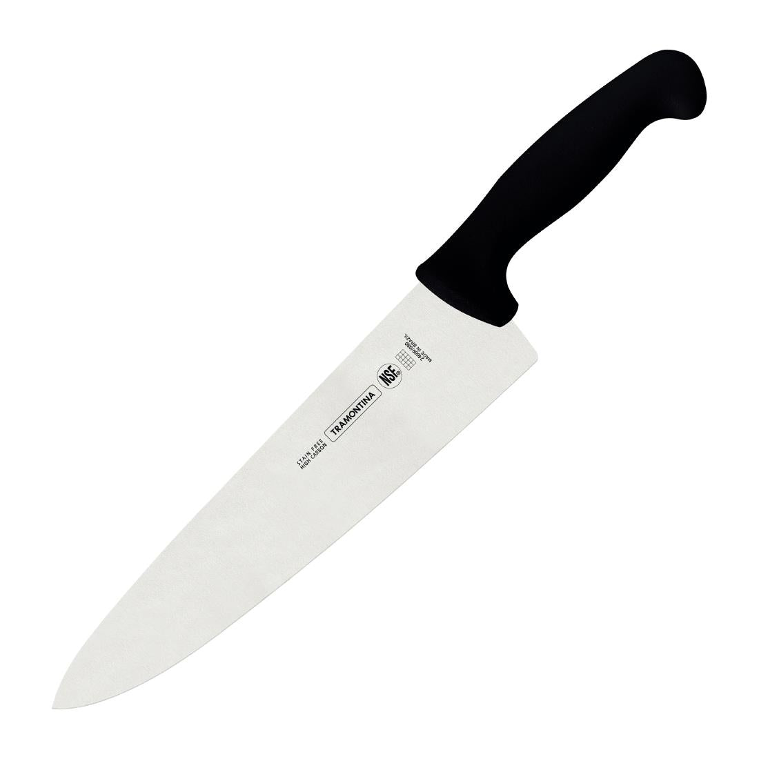 Tramontina Professional Master Black Cooks Knife 240mm • PAS-JD836