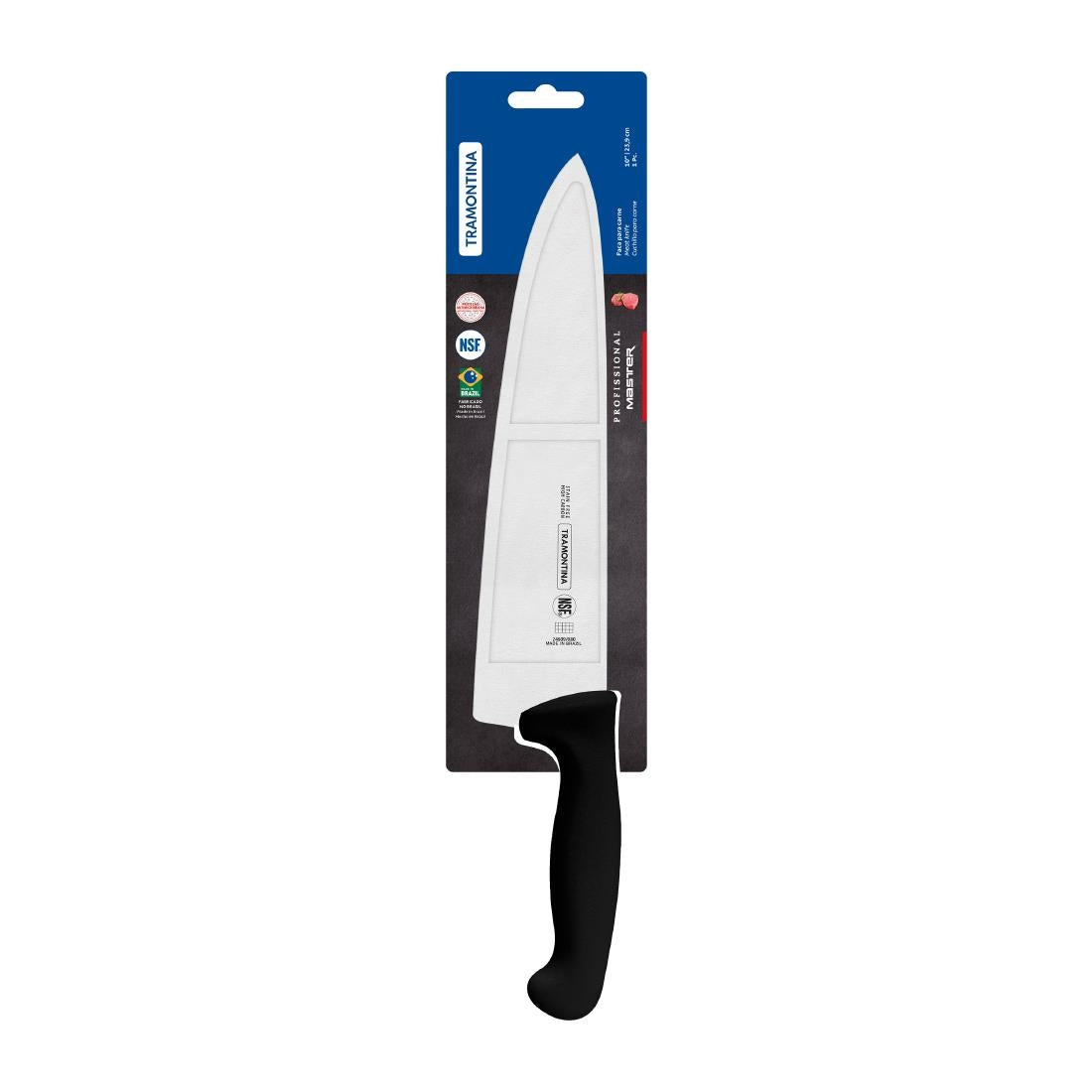 Tramontina Professional Master Black Cooks Knife 240mm • PAS-JD836