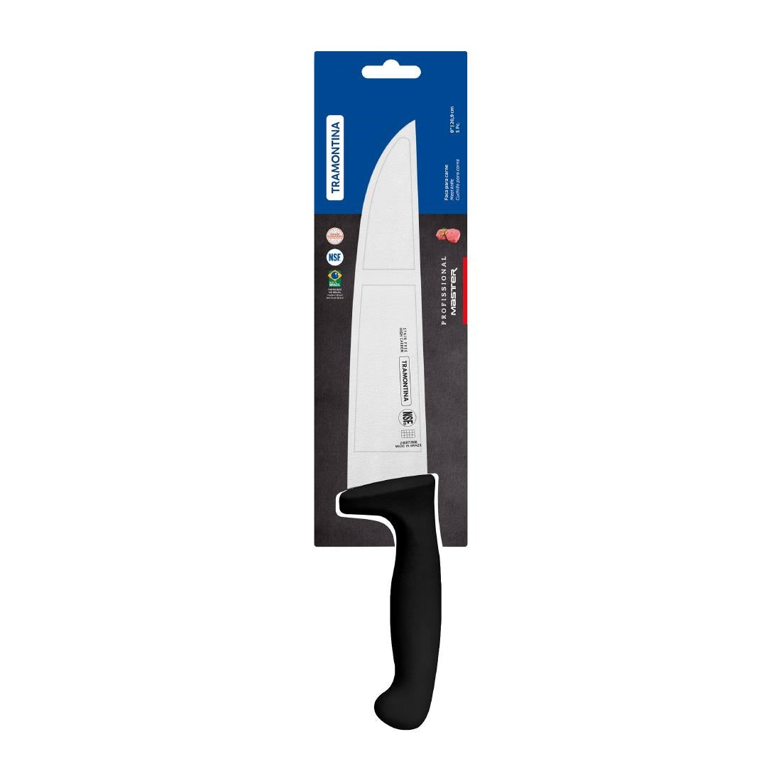 Tramontina Professional Master Black Meat Knife 210mm • PAS-JD838