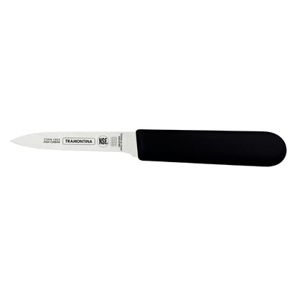 Tramontina Professional Master Black Paring Knife Straight 80mm • PAS-JD845