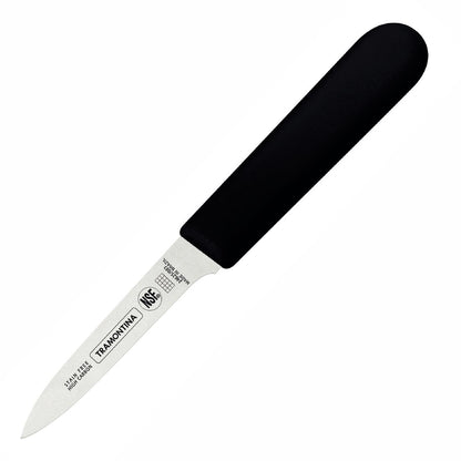 Tramontina Professional Master Black Paring Knife Straight 80mm • PAS-JD845