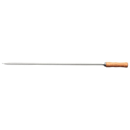 Tramontina Heavy Duty Stainless Steel Skewer Wood Handle 950mm • PAS-JD854