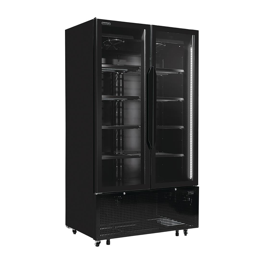 Hussmann Double Vertical Glass Door Chiller - BV1300 W VS • PAS-JD907