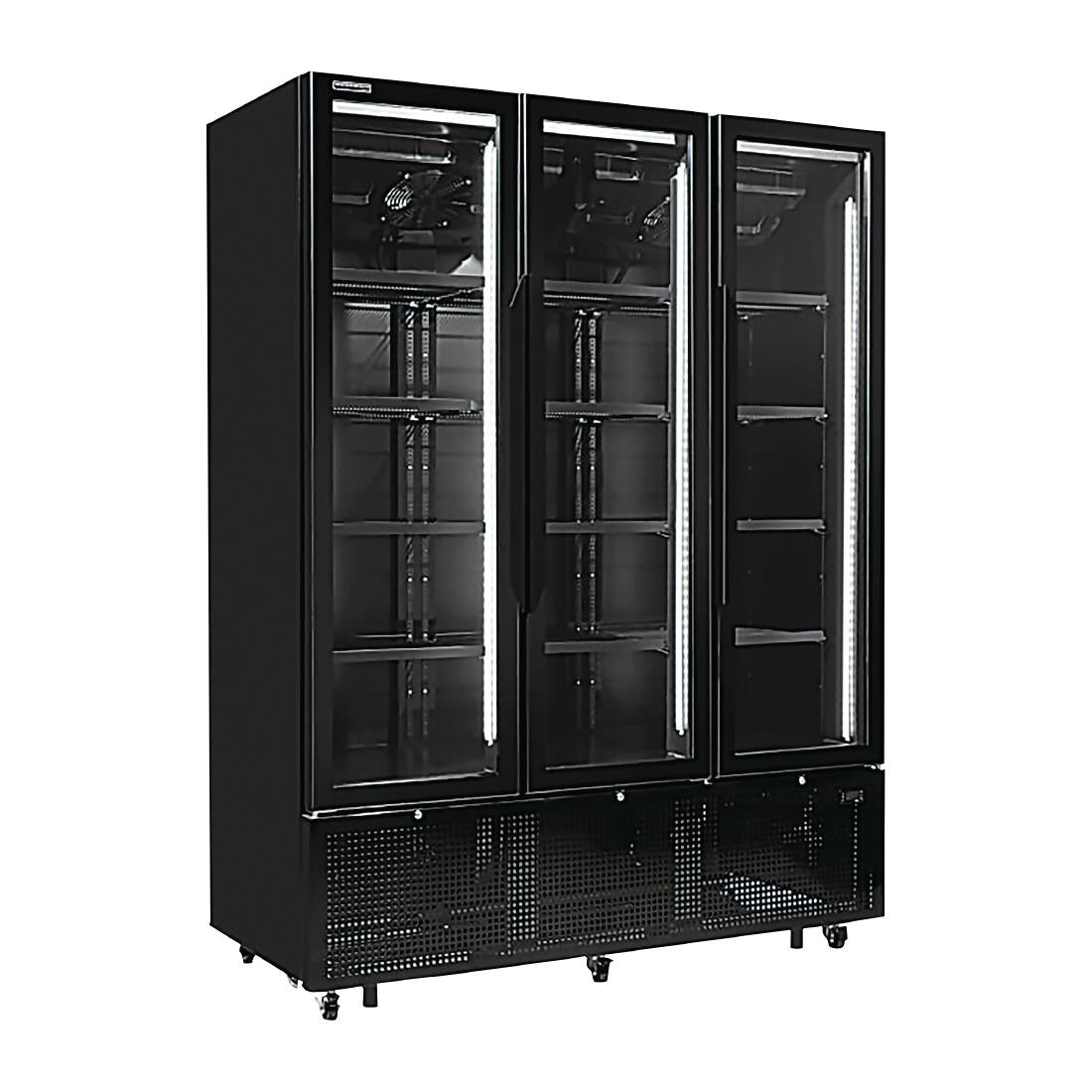 Hussmann Triple Vertical Glass Door Chiller - BV1600 W VS • PAS-JD908